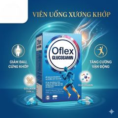 Viên Uống Oflex Glucosamin Bổ Khớp - Hỗ Trợ Giảm Đau Xương Khớp, Tăng Cường Vận Động (Hộp 60 Viên)