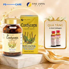 Viên Uống Đông Trùng Hạ Thảo Nhật Bản - Fine Japan Cordyceps 120 Viên