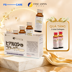 Nước Uống Collagen Yến Sào Fine Japan Hyaluron Premium - Làm Đẹp Da, Mờ Vết Nám, Tái Tạo Sắc Đẹp, Tăng Cường Sức Khỏe Từ Thiên Nhiên