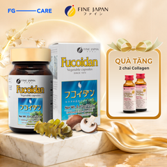 Viên Uống Fucoidan Fine Japan 30 Viên - Hỗ Trợ Tăng Cường Sức Khỏe và Miễn Dịch - Tảo Mekabu & Nấm Agaricus Nhật Bản