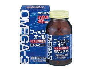 Viên Uống Dầu Cá Omega-3 Orihiro 180 Viên Nhật Bản Chính Hãng | Bổ Sung Omega 3 Hỗ Trợ Tim Mạch & Não Bộ