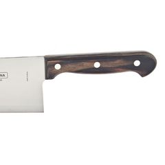 Dao Chặt Tramontina Lưỡi Rộng Chất Liệu Thép Không Gỉ Cán Gỗ Lưỡi 16cm