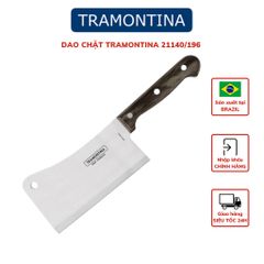 Dao Chặt Tramontina Lưỡi Rộng Chất Liệu Thép Không Gỉ Cán Gỗ Lưỡi 16cm