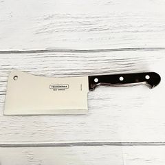 Dao Chặt Tramontina Lưỡi Rộng Chất Liệu Thép Không Gỉ Cán Gỗ Lưỡi 16cm