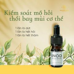 Serum Inod Khử Mùi Hôi Nách & Chân 5ml - Hỗ Trợ Giảm Thâm Da, Dùng Được Cho Nam Nữ
