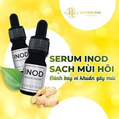 Serum Inod Khử Mùi Hôi Nách & Chân 5ml - Hỗ Trợ Giảm Thâm Da, Dùng Được Cho Nam Nữ