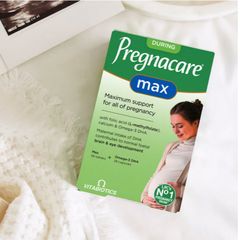 [Mẫu Mới] Viên Bổ Sung Vitamin & Khoáng Chất Cho Phụ nữ Mang Thai - Vitabiotics Pregnacare Max - 84 viên - S/P Chuẩn UK 