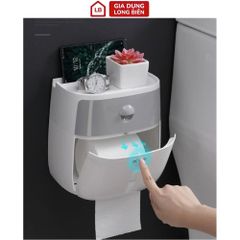 Hộp Đựng Giấy Vệ Sinh Ecoco Hàng Cao Cấp - Sang Trọng và Tiện Lợi