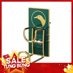 Móc Dán Tường Treo Chậu Thau Thớt Đồ Dùng Phòng Tắm Nhà Bếp - Inox Thép Không Gỉ Keo Dính Siêu Chắc