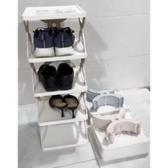Dép 5 Tầng Việt Nhật 5582-5 Nhựa Cao Cấp - Kệ Để Đồ Đa Năng Lắp Ghép Thông Minh Tiết Kiệm Diện Tích
