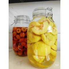 Bình Thủy Tinh Nắp Cài Kín Hơi 1L 2L 3L - Hũ Ngâm Hoa Quả, Đựng Thực Phẩm Cao Cấp