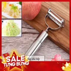 Nạo rau củ quả inox 2in1 không gỉ dụng cụ nhà bếp tiện lợi