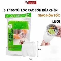 Túi lọc rác cho bồn rửa bát tiện ích phù hợp với hầu hết các loại cống thoát nước thông thường