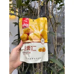 Combo 3 Gói Hạt Dẻ Trùng Khánh Tách Vỏ Yikoujia (100g/gói) - Hạt Dẻ Hấp Thơm Ngon, Ăn Liền Tiện Lợi