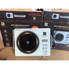 Bếp Hồng Ngoại MISU LOUIS 3500W Cao Cấp - Không Kén Nồi, Mặt Kính Cường Lực, Có Quai Cầm, Hẹn Giờ Thông Minh