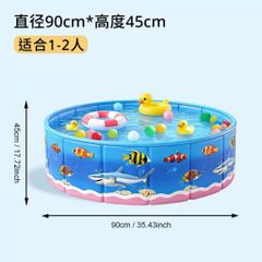 Bể Bơi Gấp Gọn Cho Bé Không Cần Bơm Hơi Cao Cấp - Hồ Bơi Phao Trẻ Em Tự Đứng Gấp Khúc Tiện Lợi Thành Cao Chống Lật