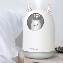 Máy Phun Sương Tạo Ẩm Mini Cắm Điện USB Hình Thú Cực Đáng Yêu - Máy Khuếch Tán Tinh Dầu Phòng Ngủ, Ô Tô