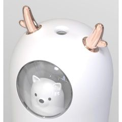 Máy Phun Sương Tạo Ẩm Mini Cắm Điện USB Hình Thú Cực Đáng Yêu - Máy Khuếch Tán Tinh Dầu Phòng Ngủ, Ô Tô