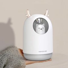 Máy Phun Sương Tạo Ẩm Mini Cắm Điện USB Hình Thú Cực Đáng Yêu - Máy Khuếch Tán Tinh Dầu Phòng Ngủ, Ô Tô