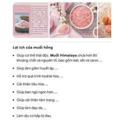 Muối Hồng Himalaya Nguyên Chất 1kg Giadunglongbien, Muối Hồng Kháng Khuẩn Ăn Kiêng Keto, Tắm Tẩy Tế Bào Chết Thải Độc