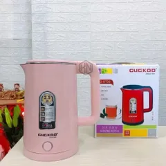 Bình Siêu Tốc 2.5L Cuckoo Gugkdo GD-ST20 - Ruột Inox 304 Siêu Bền, Công Suất 1500W Đun Nhanh, Đủ Màu Pastel