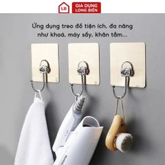 Móc dính bạc siêu chắc mẫu mới combo 10 chiếc