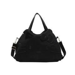 Túi Xách Nữ Hello Kitty Dáng Duffle Quai Da Cao Cấp - Túi Đeo Chéo Du Lịch Đi Học Đi Chơi Cực Dễ Thương Hot Trend