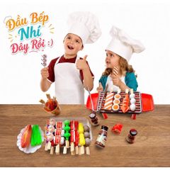 Bộ Đồ Chơi Nấu Ăn BBQ & Lẩu Siêu To 83 Chi Tiết Cho Bé - Quà Tặng 1/6 Tuyệt Vời