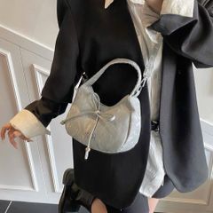 Túi Đeo Chéo HOBBYIN - Túi Đeo Vai Màu Trơn Thời Trang Cao Cấp Cho Nữ