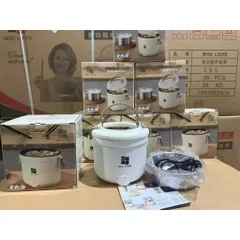 Nồi Lẩu Điện Đa Năng MISU LOUIS 2.5L Kèm Giá Hấp Inox - Nồi Nấu Mini Chống Dính Cao Cấp Cho 1-3 Người Ăn
