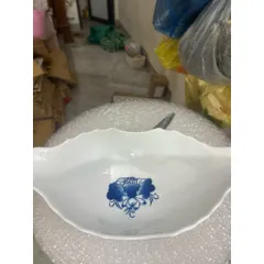 Đĩa Gà Sứ Cao Cấp - Thiết Kế Sang Trọng - Dùng Để Trang Trí Bàn Tiệc họa tiết hoa văn