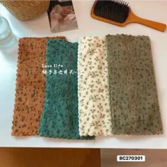 Combo 4 Khăn Lau Vệ Sinh Bếp Đa Năng 30cm – Sợi Microfiber Siêu Thấm, Họa Tiết Hoa Cỏ Decor Xinh Xắn