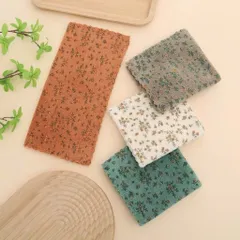 Combo 4 Khăn Lau Vệ Sinh Bếp Đa Năng 30cm – Sợi Microfiber Siêu Thấm, Họa Tiết Hoa Cỏ Decor Xinh Xắn