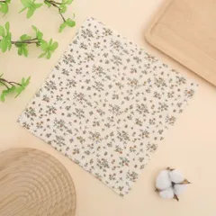 Combo 4 Khăn Lau Vệ Sinh Bếp Đa Năng 30cm – Sợi Microfiber Siêu Thấm, Họa Tiết Hoa Cỏ Decor Xinh Xắn