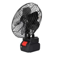 Quạt Tích Điện Mini 12V Siêu Mát – Quạt Sạc Pin Dùng Khi Mất Điện, Quạt Bàn Tiện Lợi Kèm Pin Và Sạc