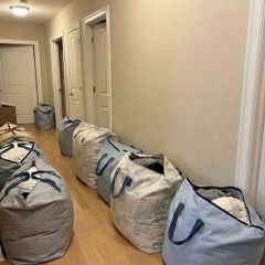Túi Đựng Chăn Màn Quần ÁO Cỡ Lớn - Túi Chuyển Nhà Chống Nước, Vải Oxford Dày Dặn Có Khóa Kéo & Quai Xách Chắc Chắn