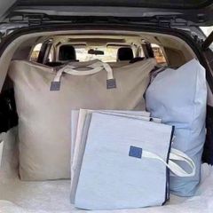 Túi Đựng Chăn Màn Quần ÁO Cỡ Lớn - Túi Chuyển Nhà Chống Nước, Vải Oxford Dày Dặn Có Khóa Kéo & Quai Xách Chắc Chắn