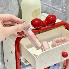 Hộp Đựng Giấy Vệ Sinh Gắn Tường Kèm Nơ và Sticker Xinh Xắn