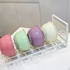 Bộ Bát Ăn Cơm Gốm Sứ Pastel Kèm Thìa Cao Cấp - Chén Sứ Decor Phong Cách Hàn Quốc Macaron Xinh Xắn