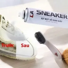 Chai Xịt Bọt Làm Sạch Giày Sneaker - Giữ Cho Giày Luôn Mới