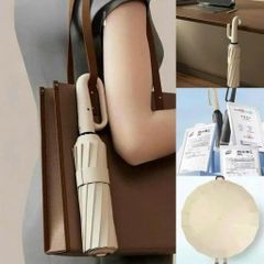 Ô Dù Gấp Gọn Tự Động Cán Chữ U Cao Cấp - Ô Chống Tia UV, Chống Nắng Che Mưa Thiết Kế Móc Treo Tiện L