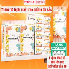 Combo 10 Gói Khăn Ướt Mini TopGia Cao Cấp - Khăn Giấy Ướt Bỏ Túi Tiện Lợi, Không Mùi, An Toàn Cho Bé