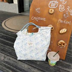 Túi Tote Vải Canvas Sozakka Beauté Họa Tiết Hoạt Hình Dễ Thương Kèm Móc Khóa Ngôi Sao Bông - Túi Xách Đeo Vai Nữ