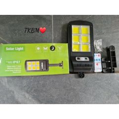Đèn LED Năng Lượng Mặt Trời Cảm Biến Chuyển Động – Đèn Treo Tường Ngoài Trời Chống Nước, Có Remote Điều Khiển