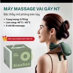 Máy Massage Cổ Vai Gáy 6D Cao Cấp - Máy Mát Xa Cầm Tay Hình Bàn Tay Mô Phỏng Động Tác Bóp Huyệt Giảm Đau Mỏi Tức Thì