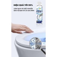 Chai Xịt Bọt Khử Mùi Nhà Vệ Sinh 500ml - Hiệu Quả Khử Mùi Nhanh Chóng
