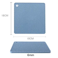 Miếng Lót Silicon Vuông Cách Nhiệt Cao Cấp - Chịu Nhiệt Tới 200 Độ C, Dễ Dàng Vệ Sinh