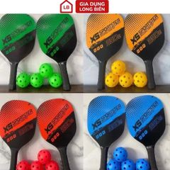 Bộ Vợt 2 Pickleball + 4 Quả Bóng Pickleball - Dụng Cụ Thể Thao Chất Lượng Cao