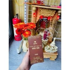 Hộp 20 Gói Khăn Ướt Gumi Lau Bàn Thờ - Giấy Ướt Hương Trầm Tự Nhiên, Tiện Lợi và Sạch Sẽ