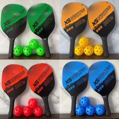 Bộ Vợt 2 Pickleball + 4 Quả Bóng Pickleball - Dụng Cụ Thể Thao Chất Lượng Cao